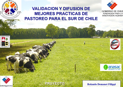 Validación y Difusión de Mejores Practicas de Pastoreo para el Sur de Chile